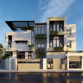 Iconische huizen, architectuur en achtergrond 2 